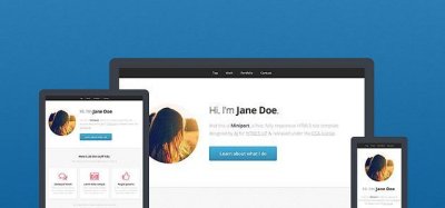 Miniport — полностью отзывчивый HTML5 шаблон сайта в стиле минимализма