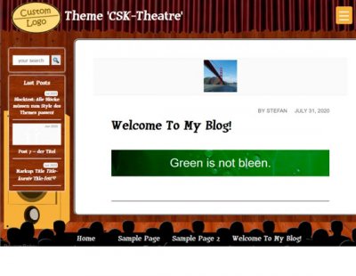 Кино шаблон WordPress Seeatre