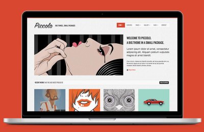 HTML-шаблон Piccolo на Bootstrap