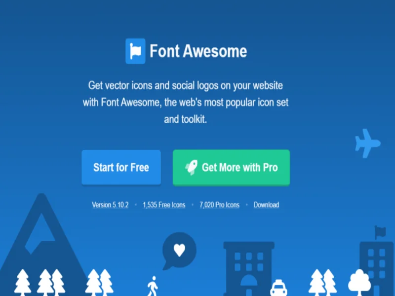 Скачать  Font Awesome Pro v6.0.0  бесплатно