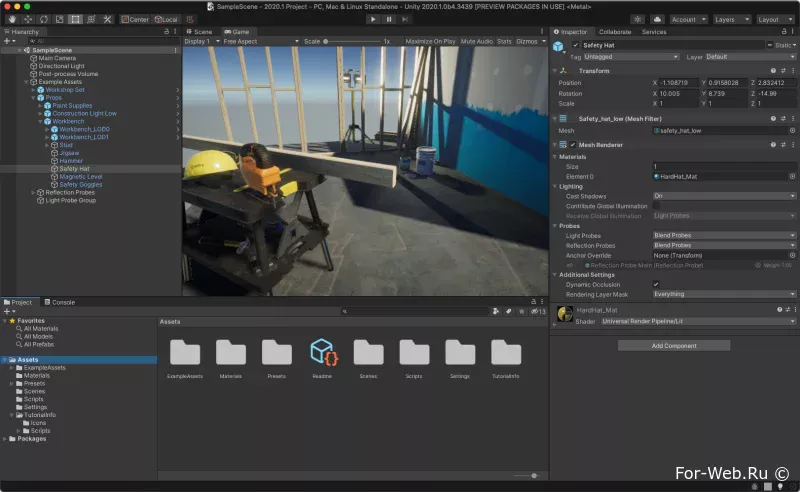 Unity 3D — мощная среда разработки игр и приложений