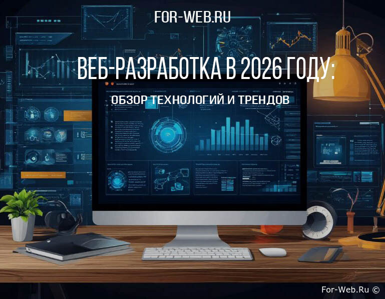 Современная веб-разработка 2026: обзор технологий и трендов